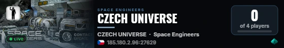 CZECH UNIVERSE live status badge