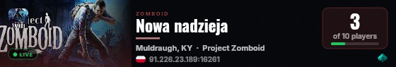 Nowa nadzieja live status badge