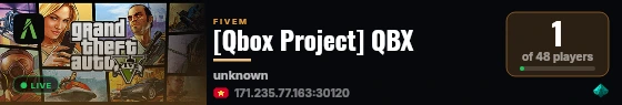 [Qbox Project] QBX live status badge