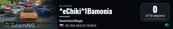 ^eChiki^1Bamonia live status badge