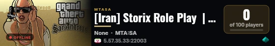 [Iran] Storix Role Play  | V 1.1 live status badge