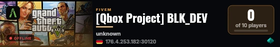 [Qbox Project] BLK_DEV live status badge