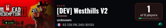 [DEV] Westhills V2 live status badge