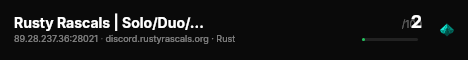 Rusty Rascals | Solo/Duo/Trio | Monthly | No BP Wipe live status badge
