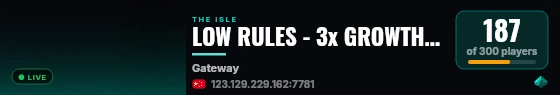 LOW RULES - 3x GROWTH - High AI live status badge
