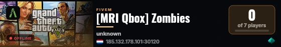 [MRI Qbox] Zombies live status badge