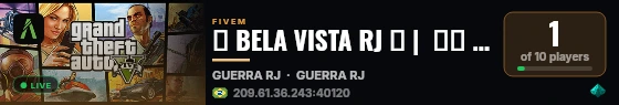 🌴 BELA VISTA RJ 🌴 |  🚀🚀 A NOVA E MELHOR TEMA RJ 🚀🚀 live status badge