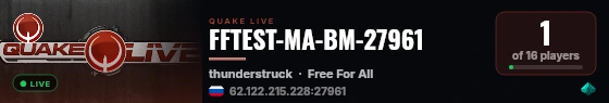 FFTEST-MA-BM-27961 live status badge