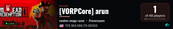 [VORPCore] arun live status badge