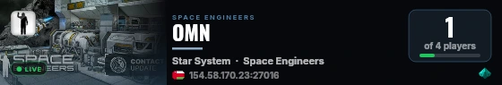 OMN live status badge