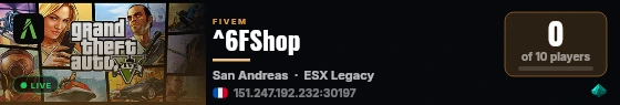 ^6FShop live status badge