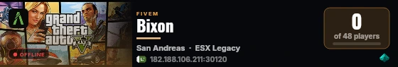 Bixon live status badge