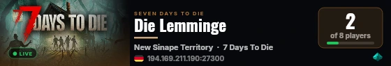 Die Lemminge live status badge