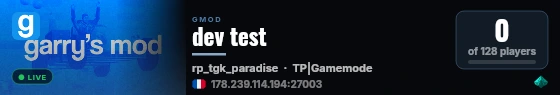dev test live status badge