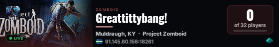 Greattittybang! live status badge