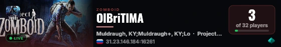 OlBriTIMA live status badge