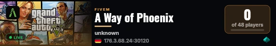 A Way of Phoenix live status badge