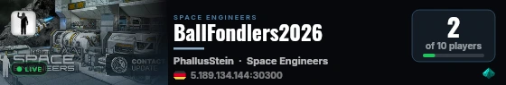 BallFondlers2026 live status badge