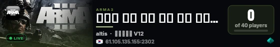 바닐라 농장 자유 서버 비번 개나리 소문자 live status badge