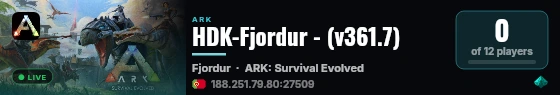 HDK-Fjordur - (v361.7) live status badge