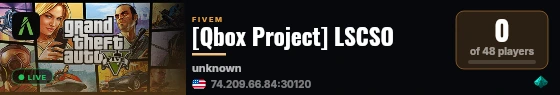 [Qbox Project] LSCSO live status badge