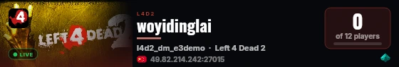 woyidinglai live status badge
