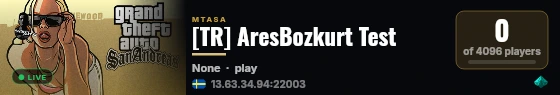 [TR] AresBozkurt Test live status badge