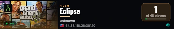 Eclipse live status badge