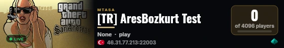 [TR] AresBozkurt Test live status badge