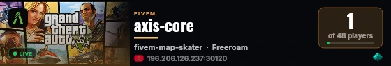 axis-core live status badge