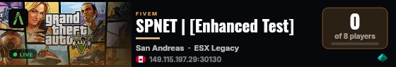 SPNET | [Enhanced Test] live status badge