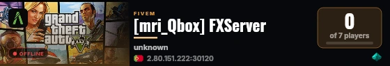 [mri_Qbox] FXServer live status badge