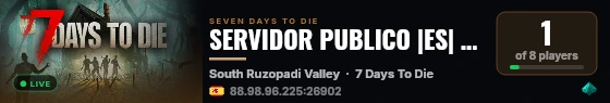 SERVIDOR PUBLICO |ES| ISLA PODRIDA live status badge
