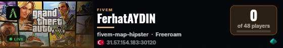 FerhatAYDIN live status badge