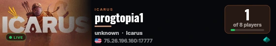 progtopia1 live status badge