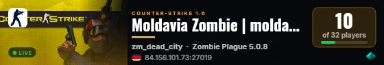 Moldavia Zombie | moldavia.vip live status badge
