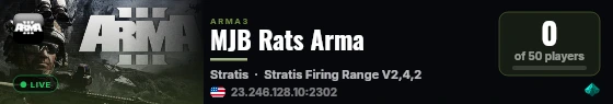 MJB Rats Arma live status badge