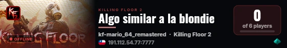 Algo similar a la blondie live status badge