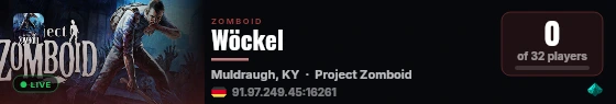 Wöckel live status badge