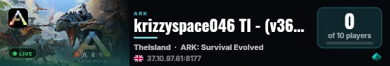 krizzyspace046 TI - (v361.7) live status badge
