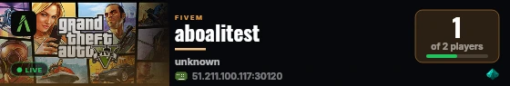 aboalitest live status badge