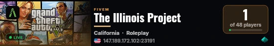 The Illinois Project live status badge
