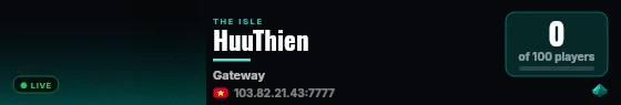 HuuThien live status badge