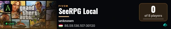 SeeRPG Local live status badge
