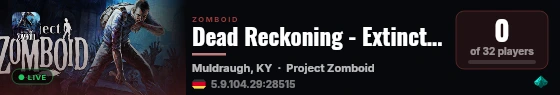 Dead Reckoning - EXTINCTION live status badge