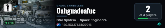 Oahguadoafuc live status badge