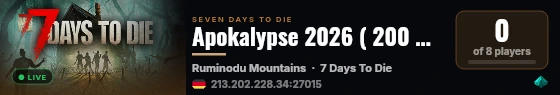 Apokalypse 2026 ( 200 % EP Multiplikator, 200 % Beutemenge ) live status badge