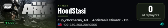 HoodStasi live status badge