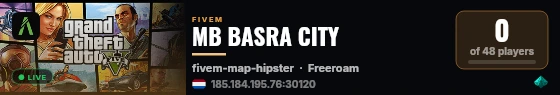 MB BASRA CITY live status badge