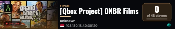 [Qbox Project] ONBR Films live status badge
